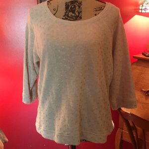 The Limited Cream/Gold Sweater